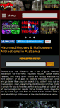 Mobile Screenshot of alabamahauntedhouses.com